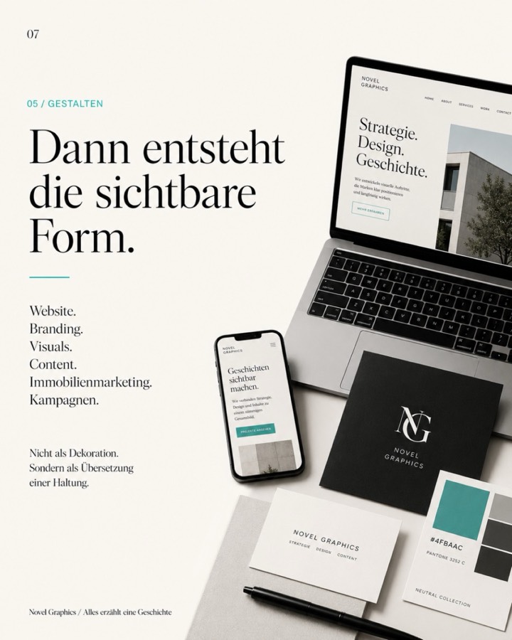 Abschlussmotiv der Novel-Graphics-Editorial-Serie