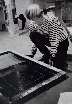 Andy Warhol und Siebdruck