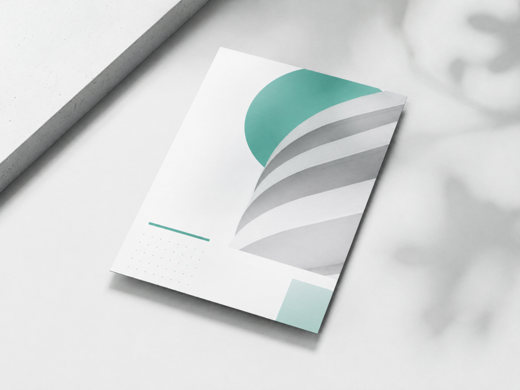 Einseitige Flyer